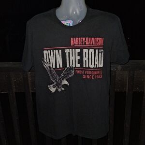 Harley-Davidson Own The Road T Shirt Size Large